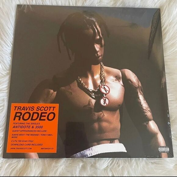 Sealed Travis Scott Rodeo Vinyl - Picture 1 of 4